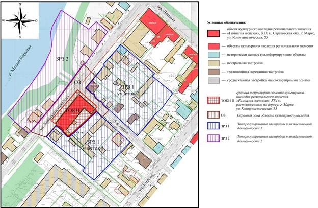 Постановление Правительства Саратовской области от 31.05.2022 N 437-П "Об утверждении зон охраны объекта культурного наследия регионального значения "Гимназия женская", ХIХ в., расположенного по адресу: Саратовская область, г. Маркс, ул. Коммунистическая, 55"
