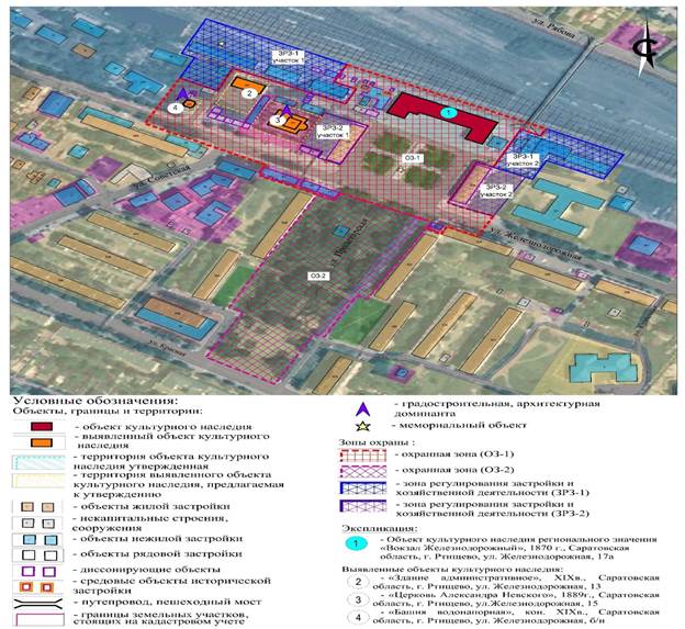 Постановление Правительства Саратовской области от 24.02.2025 N 143-П "Об утверждении зон охраны объекта культурного наследия регионального значения "Вокзал железнодорожный", 1870 г., расположенного по адресу: Саратовская область, г. Ртищево, ул. Железнодорожная, 17а"