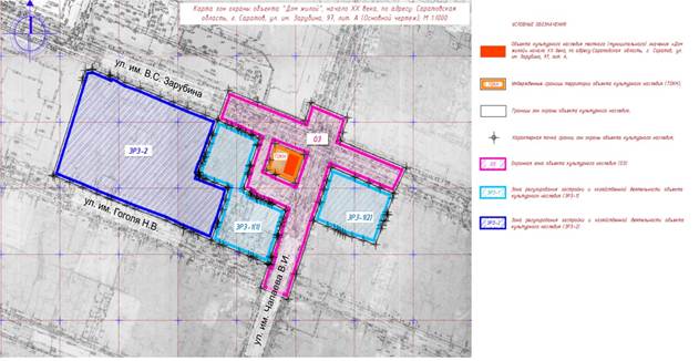Постановление Правительства Саратовской области от 18.11.2025 N 862-П "Об утверждении зон охраны объекта культурного наследия местного (муниципального) значения "Дом жилой", начало ХХ в., расположенного по адресу: Саратовская область, г. Саратов, ул. им. Зарубина В.С., д. 97, лит. А"
